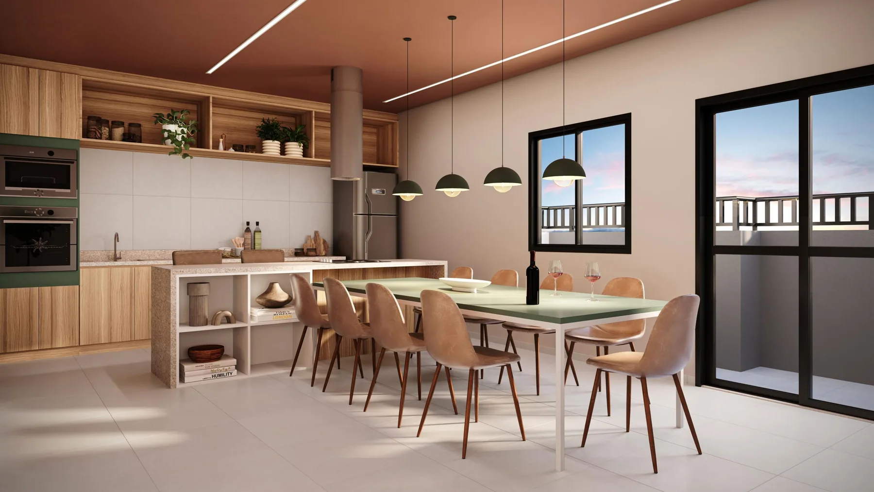 Espaço gourmet — Torre D